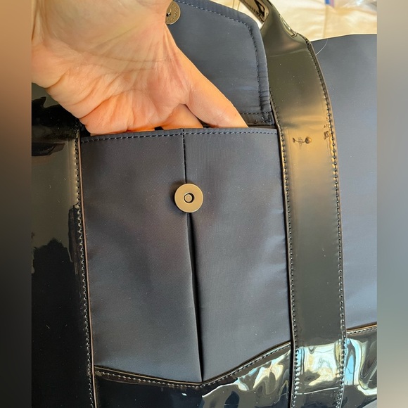 Aimee Kestenberg Navy and Black Tote Bag - Picture 5 of 14